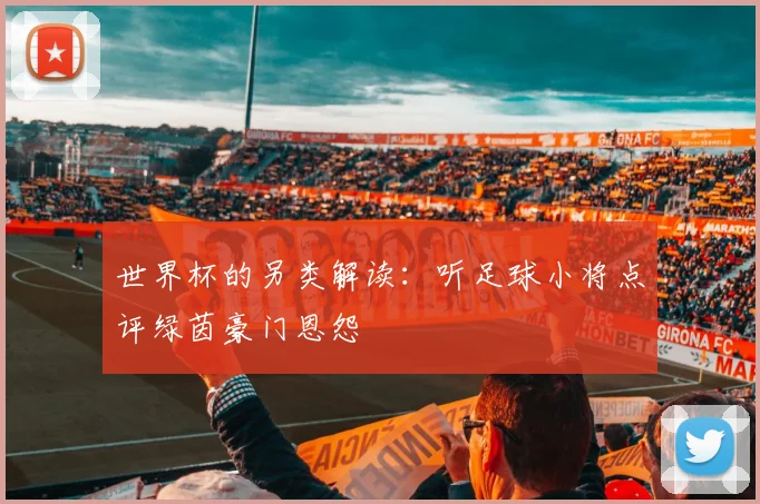 世界杯的另类解读：听足球小将点评绿茵豪门恩怨