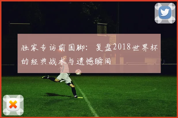 独家专访前国脚：复盘2018世界杯的经典战术与遗憾瞬间