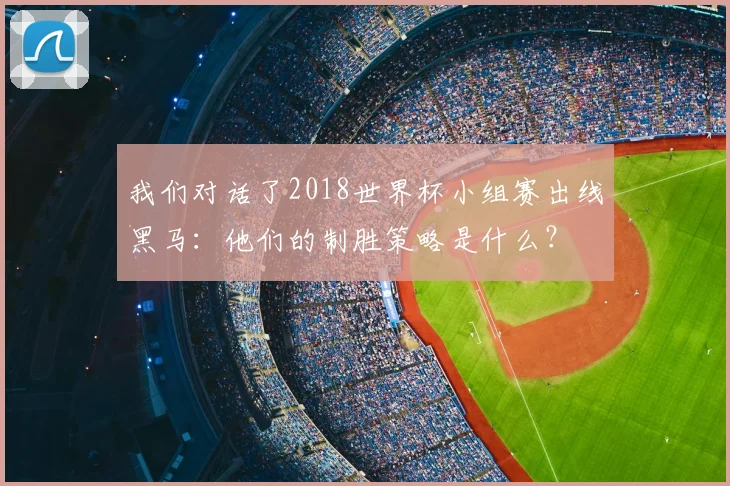 我们对话了2018世界杯小组赛出线黑马：他们的制胜策略是什么？